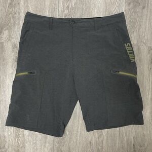 Viktos Shorts Men's 40 Gray Kadre Tactical Hiking Golf Tech Outdoor Performance